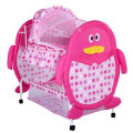 NOVO baby berço Cute Penguin Design / Rocking Baby Cradle